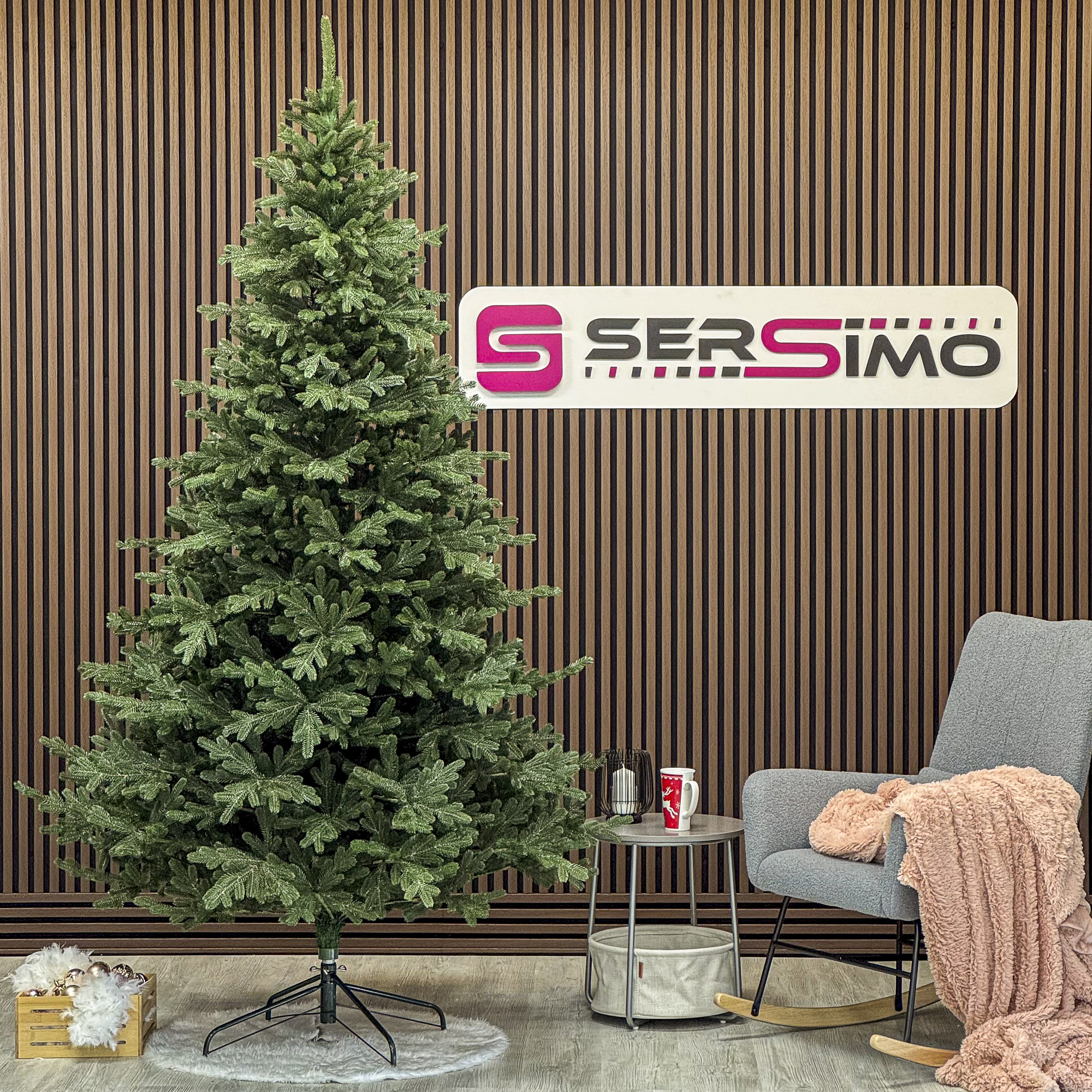 Sersimo Viena Select műfenyő, Christmas Deluxe, teljes 3D, 250 cm