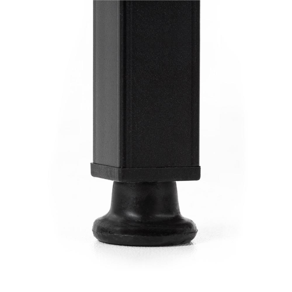 4 szintes ipari stílusú polc fém vázzal és MDF lapokkal, 56x34x138 cm, sötétbarna és fekete - Image 18
