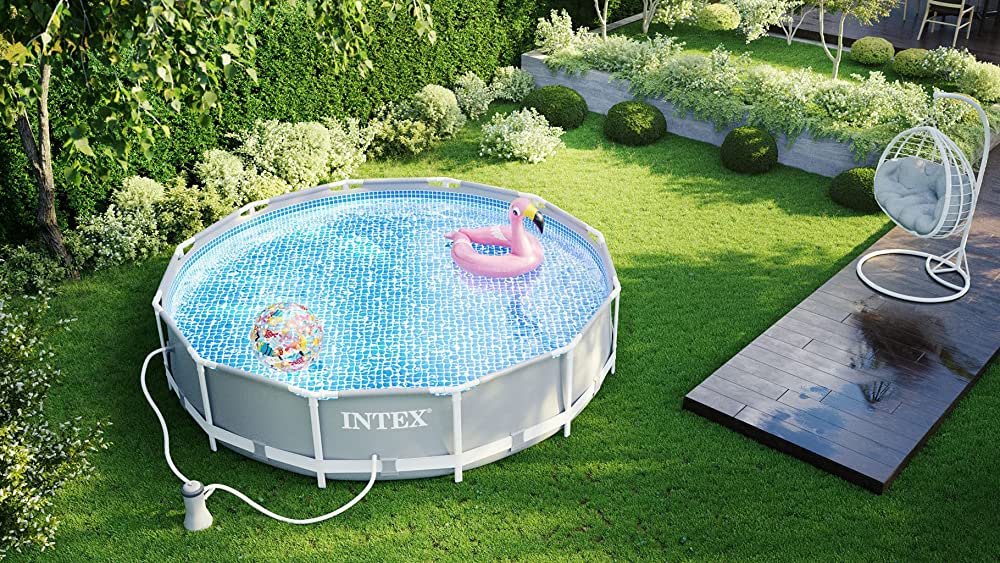 Intex Prism Frame 26712NP fémvázas medence, 366x76 cm, 6500 liter, teljes tartozékkészlettel - Image 13