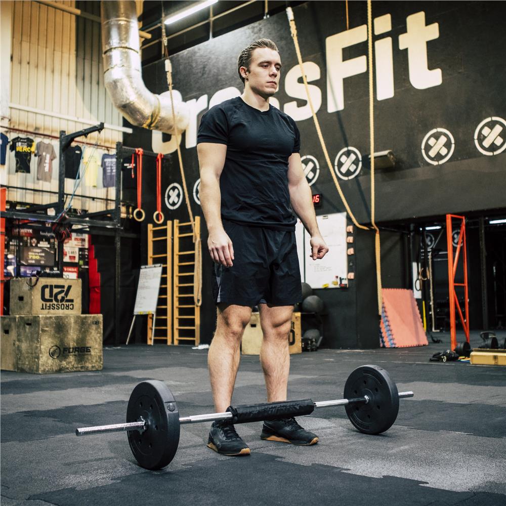 Sulyzorud tarcsakhoz, 180 cm, 28 mm atmero, kromozott acel, max. 160 kg terheles, ezust - Image 16