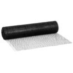 Kerti háló kártevők és vakondok ellen, 45 g/m², 2×50 méter, 16 mm-es szembőség, fekete