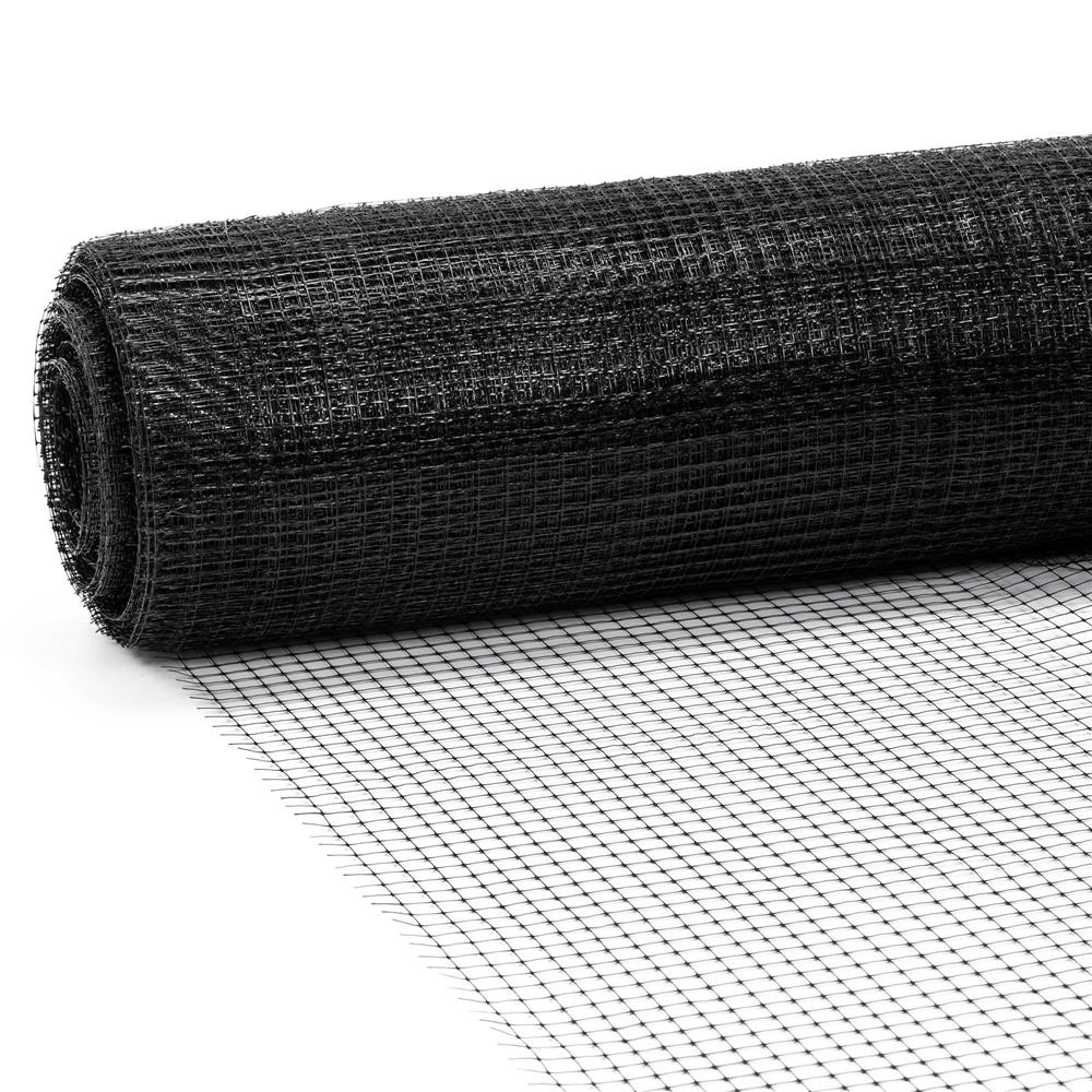 Kártevő- és vakondháló kertbe, 45 g/m², 2 x 100 m, 16 mm-es szemméret, fekete - Image 2