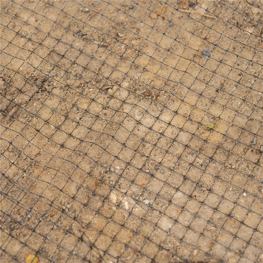 Kártevő- és vakondháló kertbe, 45 g/m², 2 x 100 m, 16 mm-es szemméret, fekete - Image 5