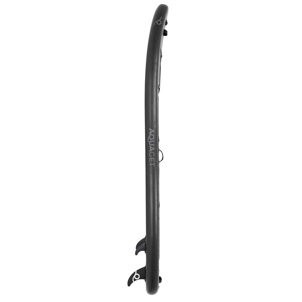 Felfújható Stand Up Paddle Board készlet 350x81x15 cm, pumpával, javítókészlettel, szállító hátizsákkal, evezővel, max. 150 kg, fekete - Image 23