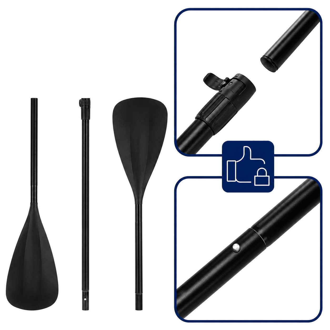 Felfújható Stand Up Paddle Board készlet 350x84x15 cm, pumpával, kajaküléssel, javítókészlettel, szállító hátizsákkal, 2 az 1-ben evezővel, max. 220 kg, lila/világoslila - Image 9