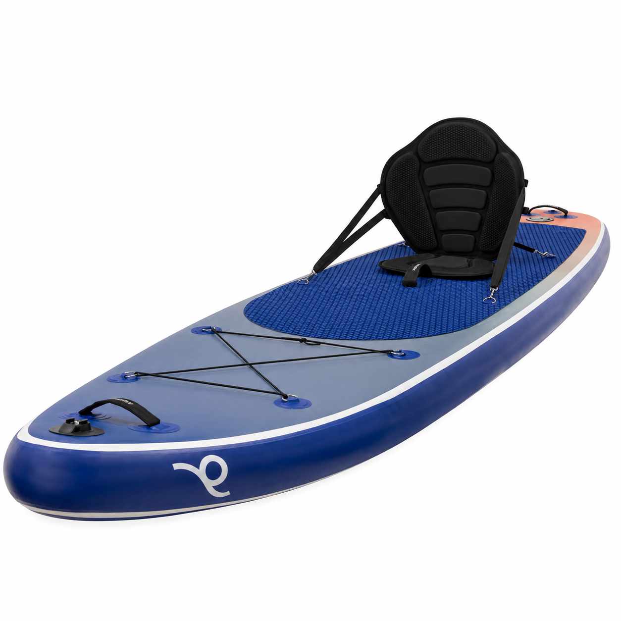 Felfújható Stand Up Paddle Board készlet 350x84x15 cm, pumpával, kajaküléssel, javítókészlettel, szállító hátizsákkal, 2 az 1-ben evezővel, max. 220 kg, kék - Image 18
