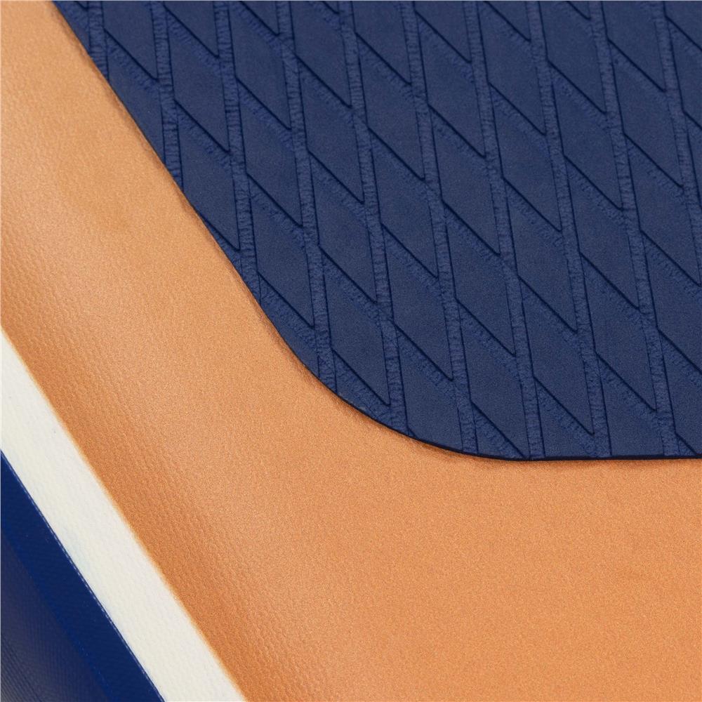 Felfújható Stand Up Paddle Board készlet 350x84x15 cm, pumpával, kajaküléssel, javítókészlettel, szállító hátizsákkal, 2 az 1-ben evezővel, max. 220 kg, kék - Image 12