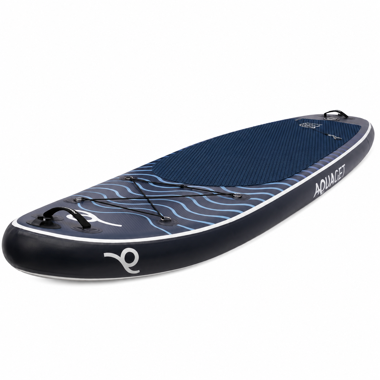 Felfújható Stand Up Paddle Board készlet 320x84x15 cm, pumpával, kajaküléssel, javítókészlettel, szállító hátizsákkal, 2 az 1-ben evezővel, max. 180 kg, kék - Image 11