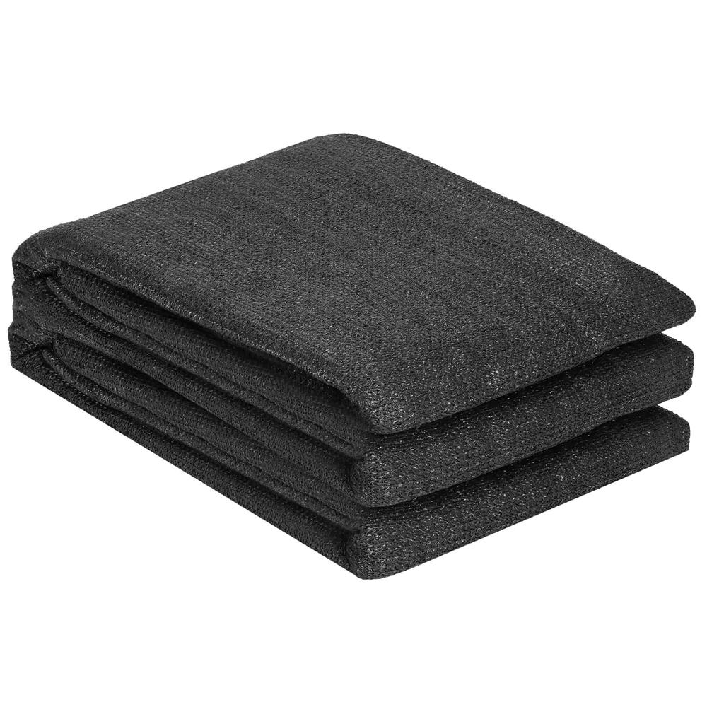 Belatasgatlo arnyekolo halo erkelykorlathoz, 95%-os arnyekolas, vizallo, 500x100 cm, antracitszurke - Image 6