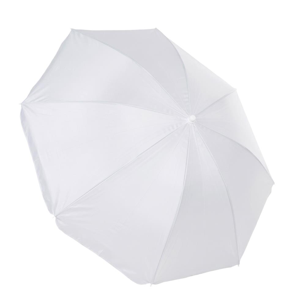 Összecsukható strandernyő állítható dőlésszöggel, UPF 50+, hordtáskával, 160 cm, szürke - Image 20