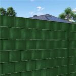 Kerti belatasgatlo keritespanel, PVC, 50 x 0,19 m, zold