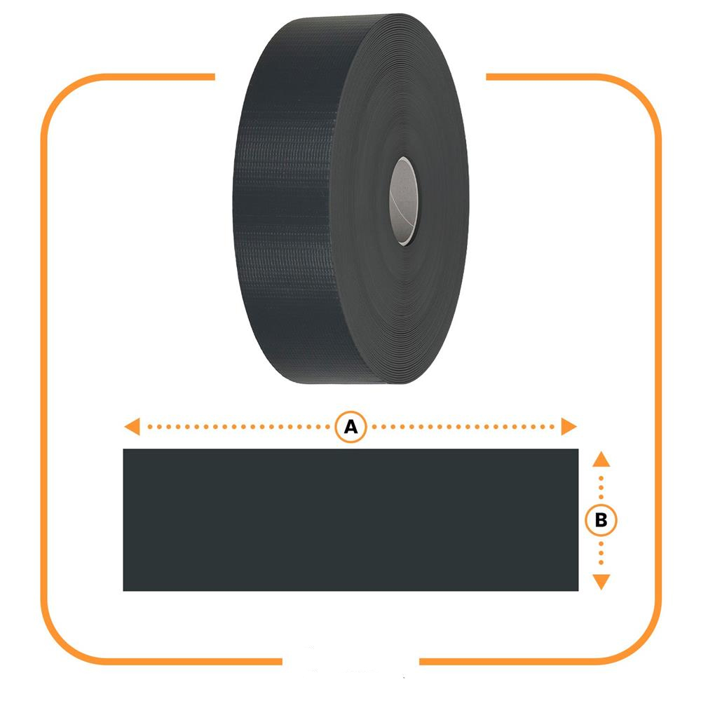 Kerti belatasgatlo keritespanel, PVC, 50 x 0,05 m, antracitszurke - Image 13