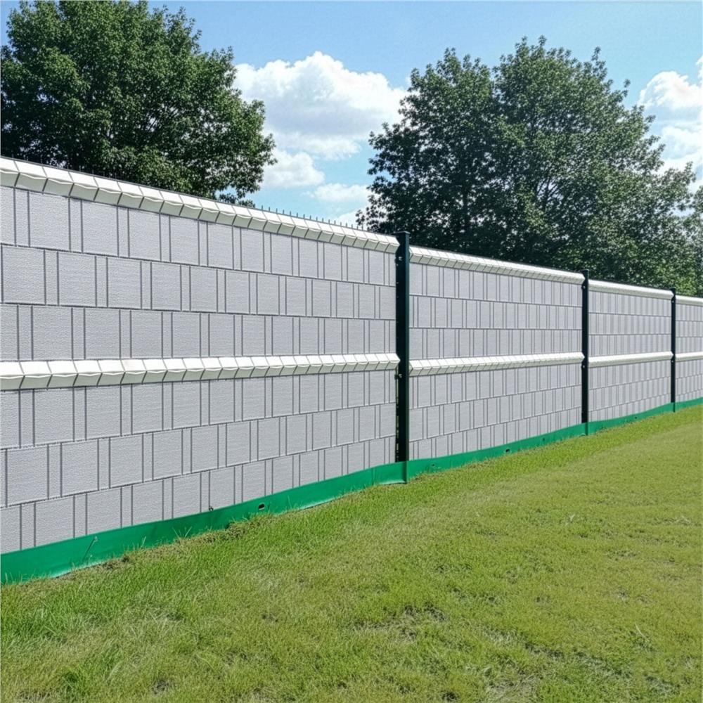 Kerti belatasgatlo keritespanel, PVC, 50 x 0,05 m, szurke - Image 6