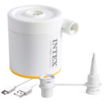 Intex QuickFill USB150 66616 elektromos pumpa, USB tápegységgel, felfújáshoz és leeresztéshez, 150 l/perc
