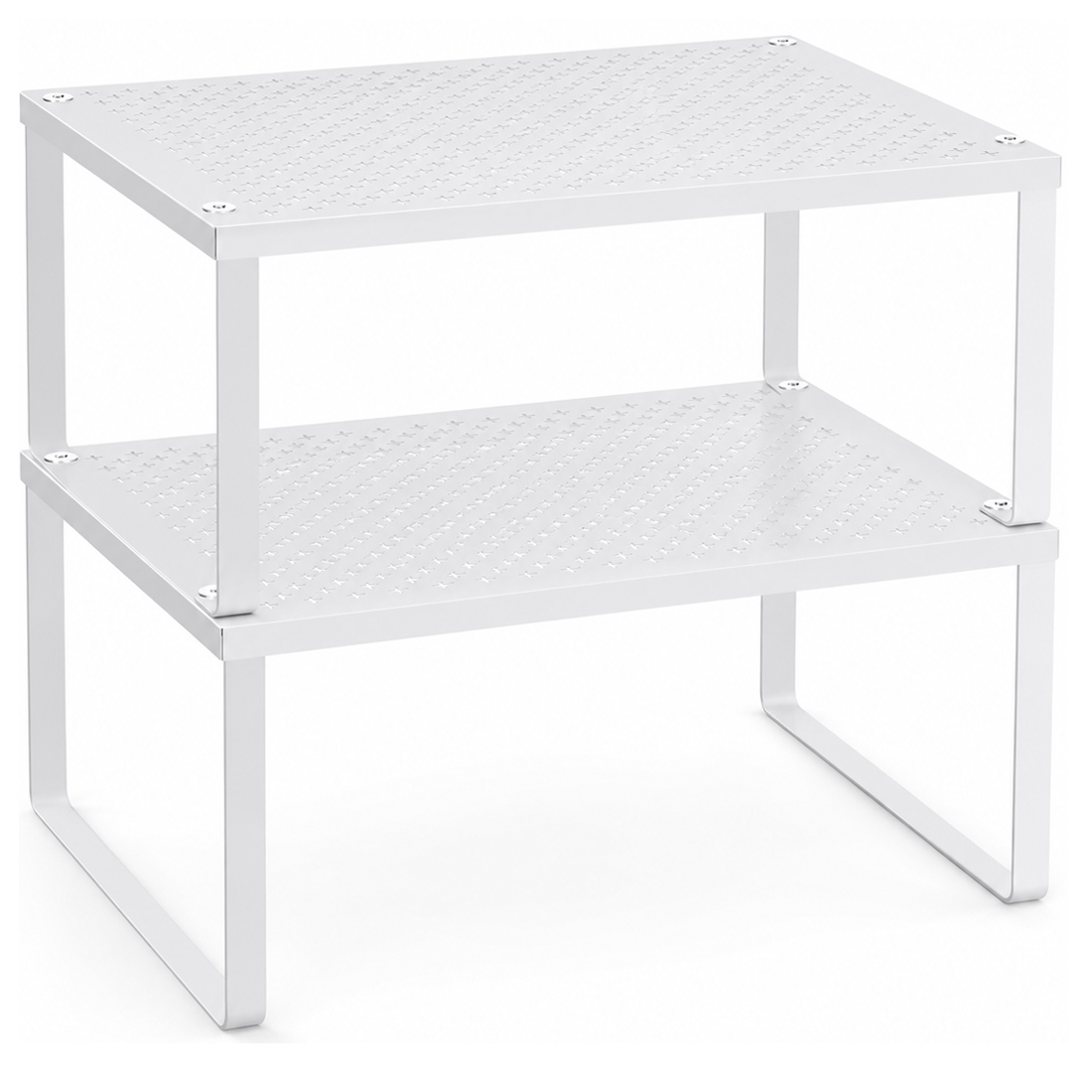 SONGMICS bovitheto konyhaszekreny rendszerezo polcok, fem kivitel, 32x23x15 cm, feher