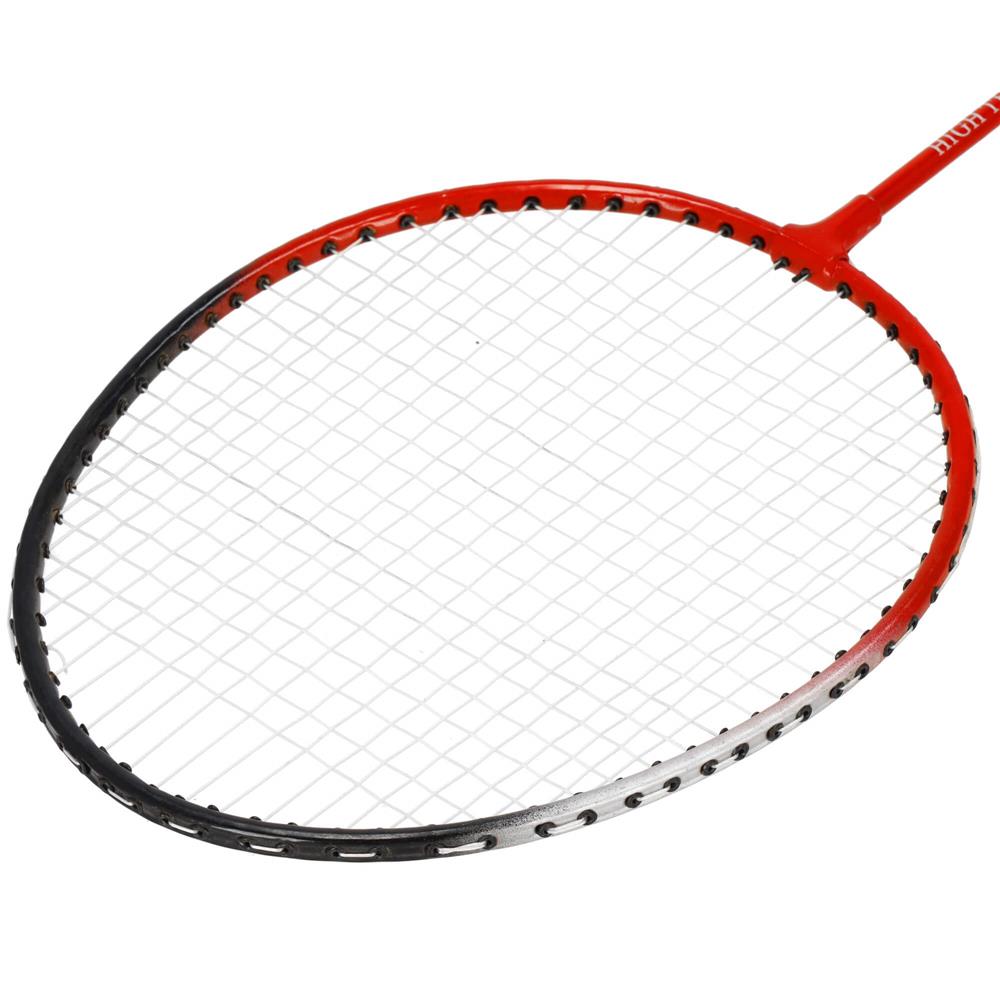 9 részes tollaslabda készlet, 2 fém ütővel, 6 tollaslabdával és hordtáskával, 66 cm, többszínű - Image 2