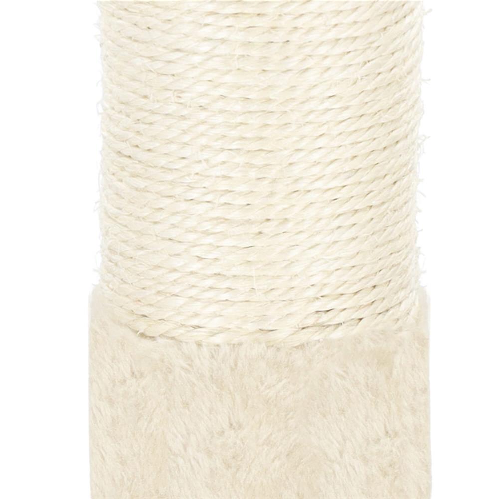 Macskabútor mennyezetig érő mászóoszloppal, állítható magasság, 240–265 cm, bézs - Image 7