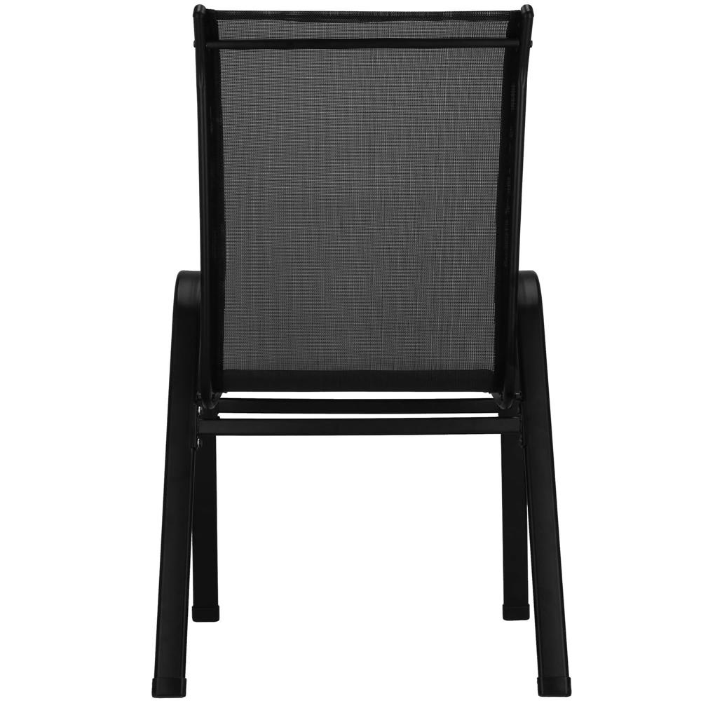 Set 2 scaune gradina, cadru metalic, textilene, maxim 120 kg, 92x53x72 cm, negru - Image 18