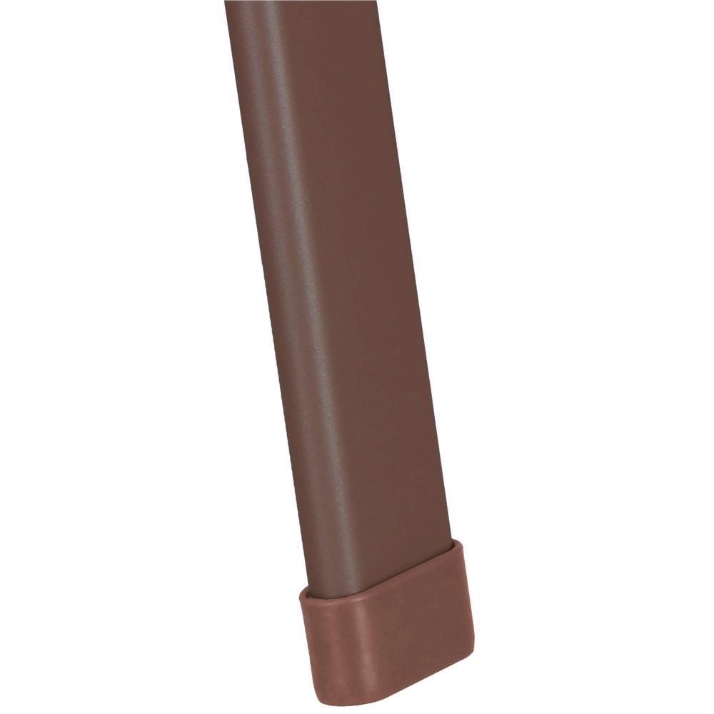 Set 2 scaune gradina, cadru metalic, textilene, maxim 120 kg, 92x53x72 cm, maro - Image 22
