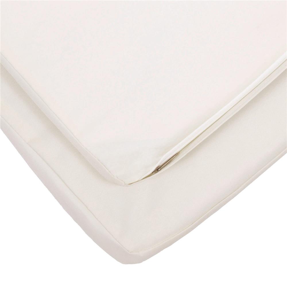 Set mobilier gradina 6 piese din technorattan cu masa si perne, instalare modulara configurabila, maro si crem - Image 11