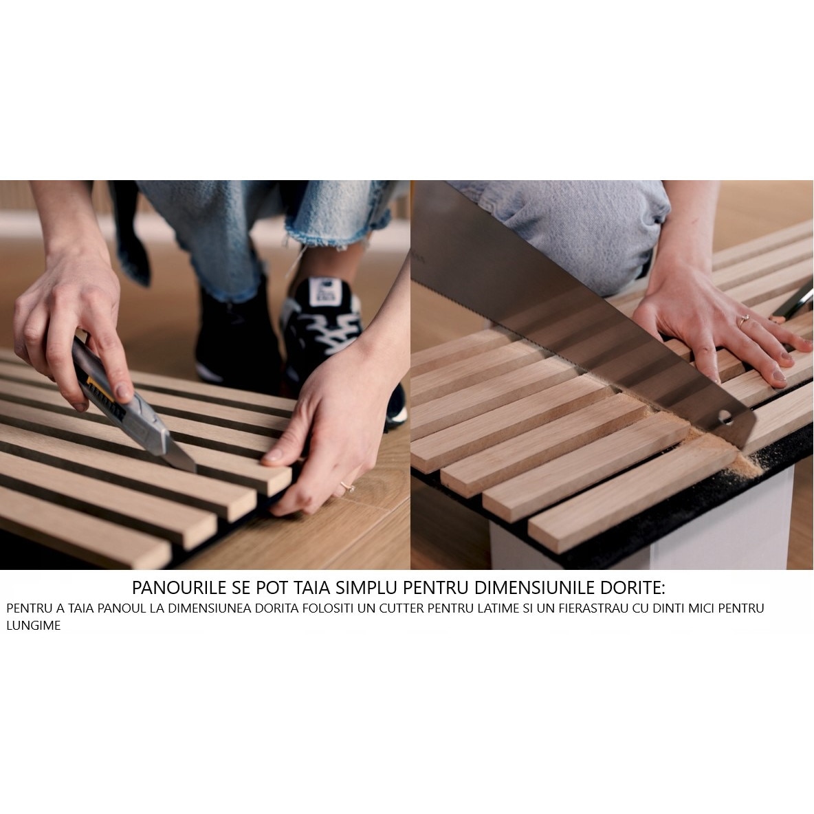Riflaj MDF decorativ LDA PREMIUM de tip Panou Acustic, Marmura cu insertii aurii, 260x40 cm - Image 3