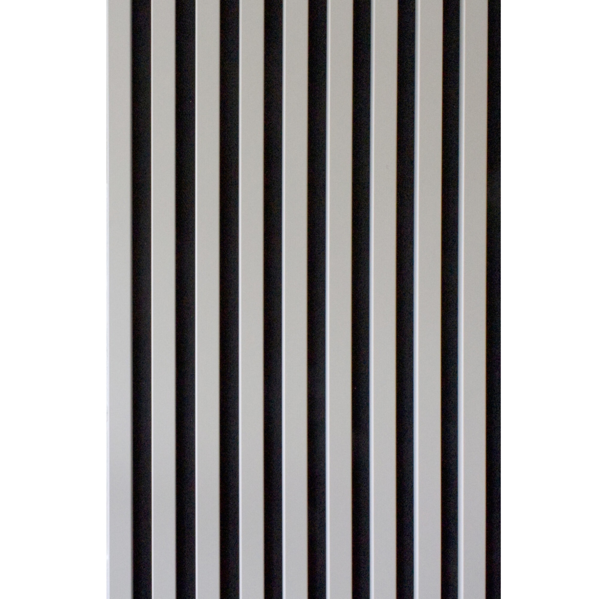 Riflaj MDF decorativ LDA PREMIUM de tip Panou Acustic, Gri Nisip, 260x40 cm - Image 2