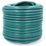 Furtun gradina armat Premium, 1/2" diametru, 20 m, protectie UV, 8 bar presiune, 4 straturi, verde