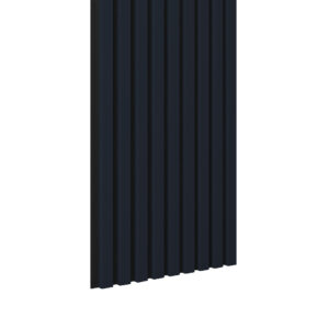 Riflaj MDF decorativ LDA PREMIUM de tip Panou Acustic, Indigo, 260x40 cm