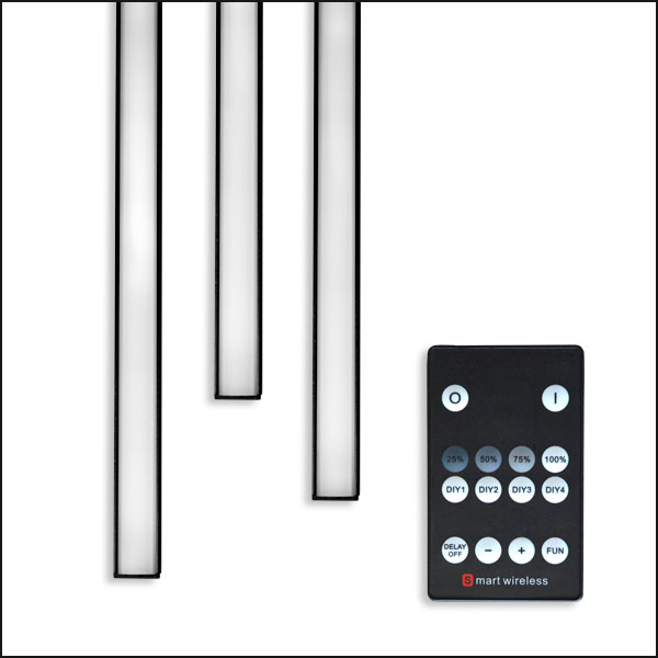 Set iluminare led pentru riflaje MDF, varianta I, 4 lampi x 0.5 metri, 520 lm, 5.6W, telecomanda - Image 8