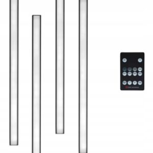 Set iluminare led pentru riflaje MDF, varianta IV, 1 lampa x 2 metri, 520 lm, 5.6W, telecomanda